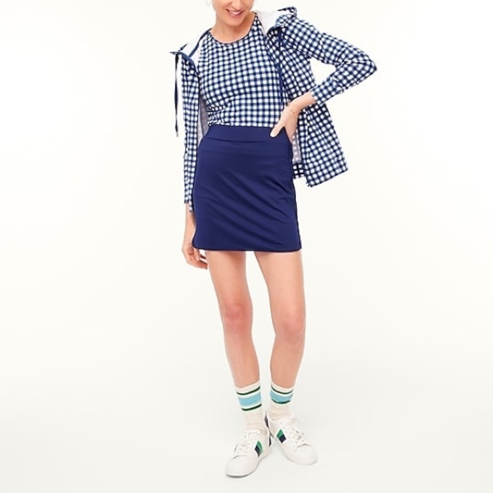 NWT J. Crew Active Skort in Navy